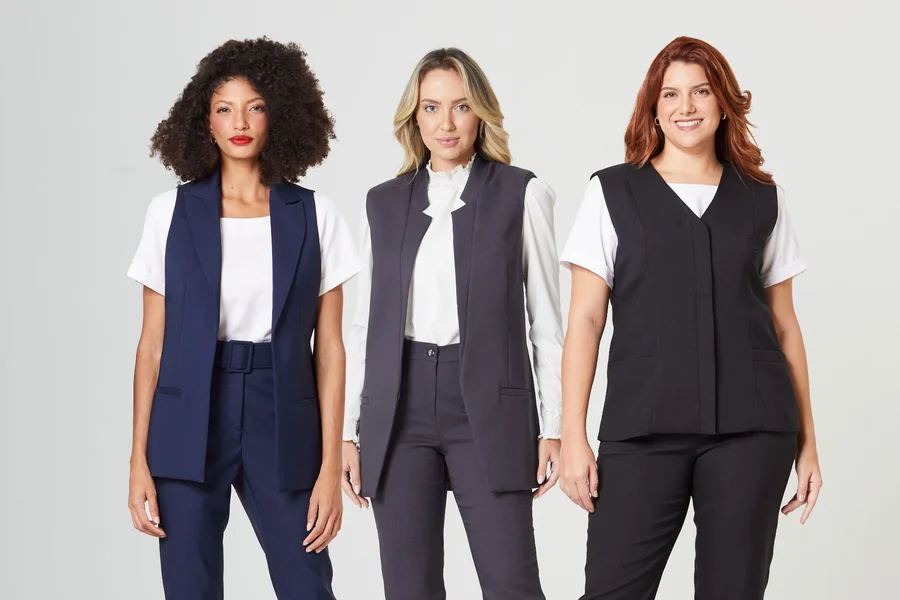 6 formas de llevar un chaleco social en tu uniforme de trabajo